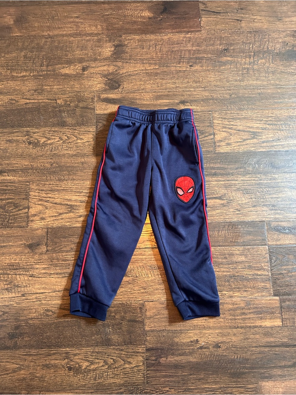 Spiderman Navy Jogger Pants with Red Accents